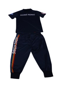 WTV160 Design Contrast Sports Set Hong Kong Representative Sweatshirts Sweaters Sportswear Suppliers detail view-14
